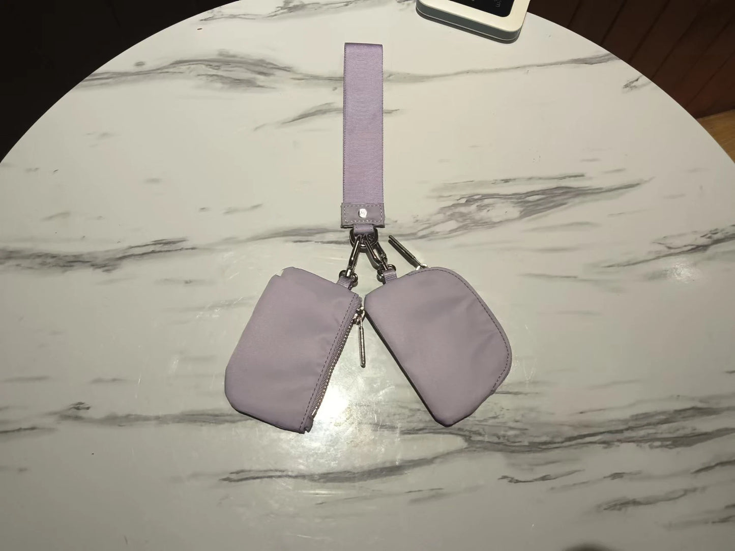 Mini Zip Keychain Wallet Wristlet