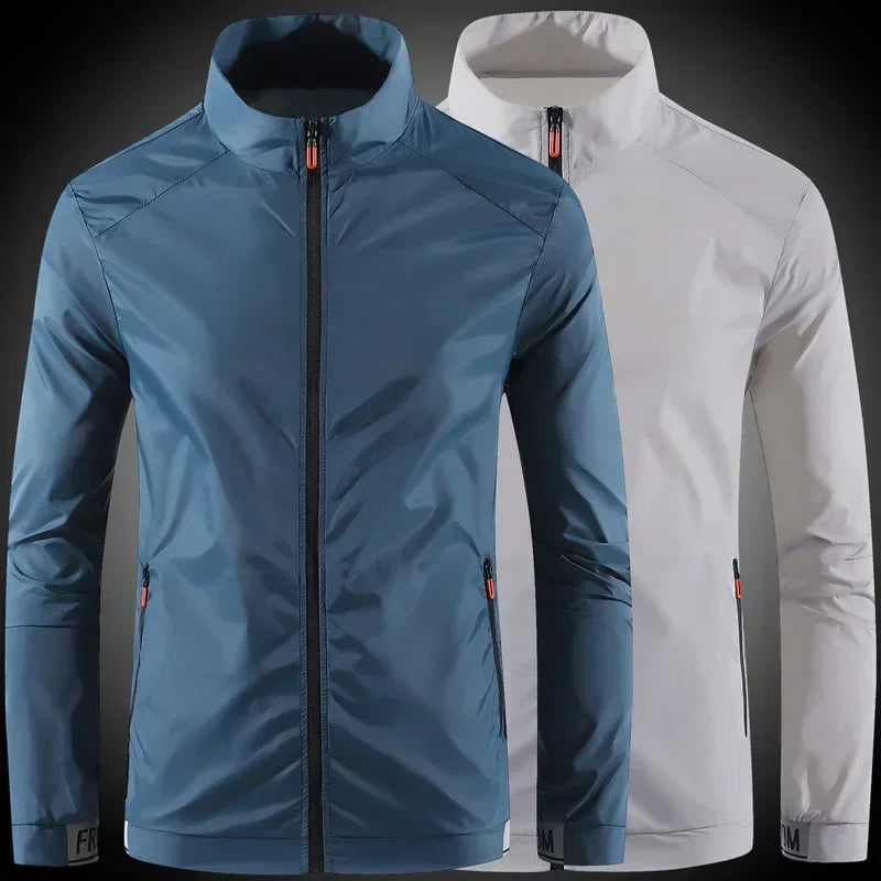 Men’s Breathable Waterproof Sunscreen Jacket