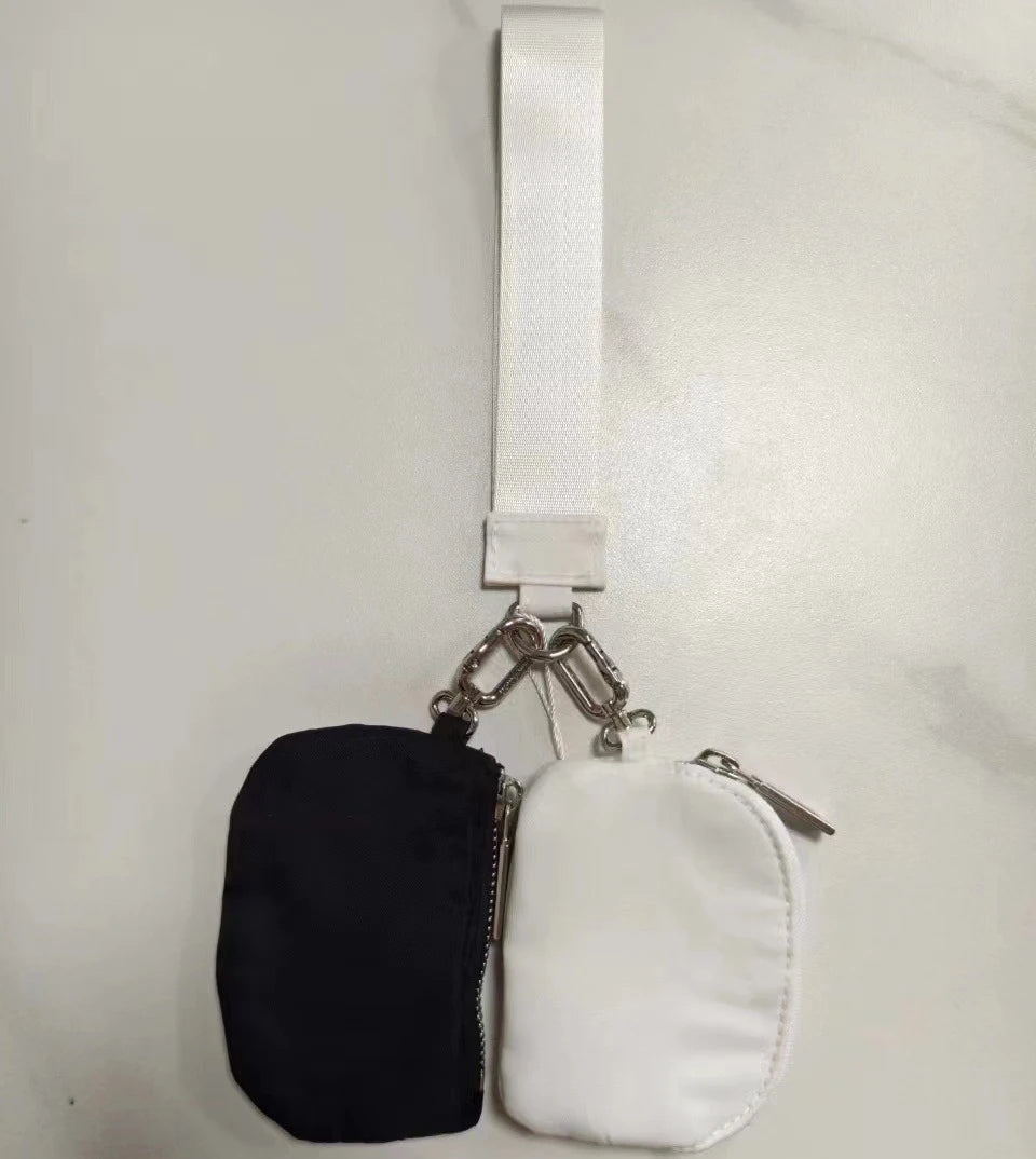 Mini Zip Keychain Wallet Wristlet