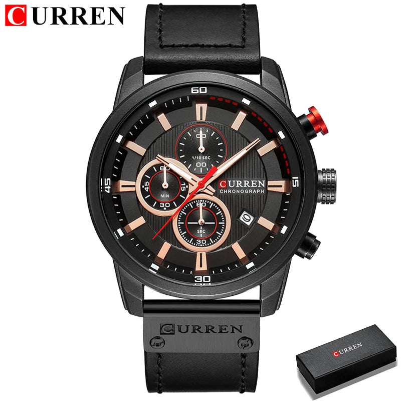 CURREN Luxury Chronograph Men’s Watch