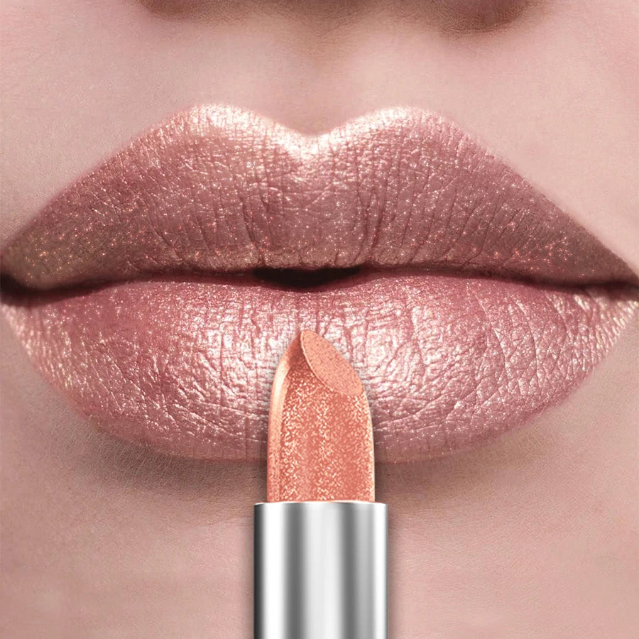 21 Colors Glitter Metallic Lipstick