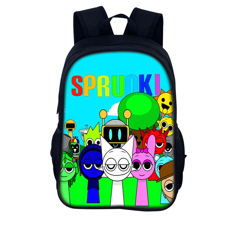 Sprunki Incredibox Student School Backpack