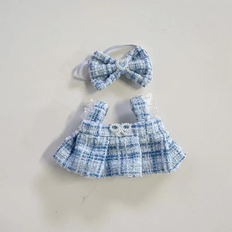 ZTOYL Labubu Pink Princess Dress Set