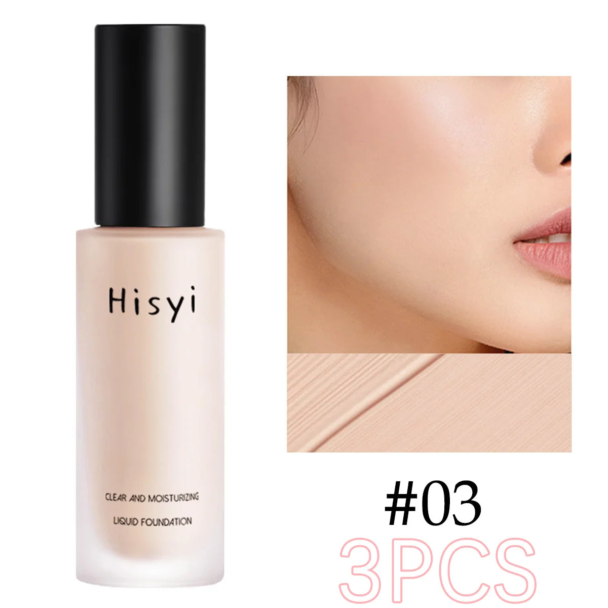 Natural Flawless Liquid Foundation Cream