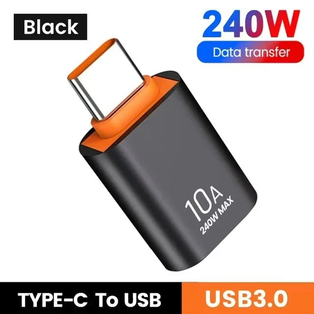 USB to Type-C Adapter 10A