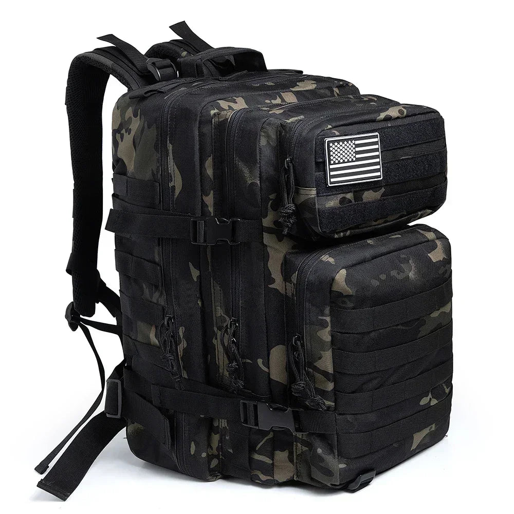 45L Tactical Outdoor Hiking Backpack
