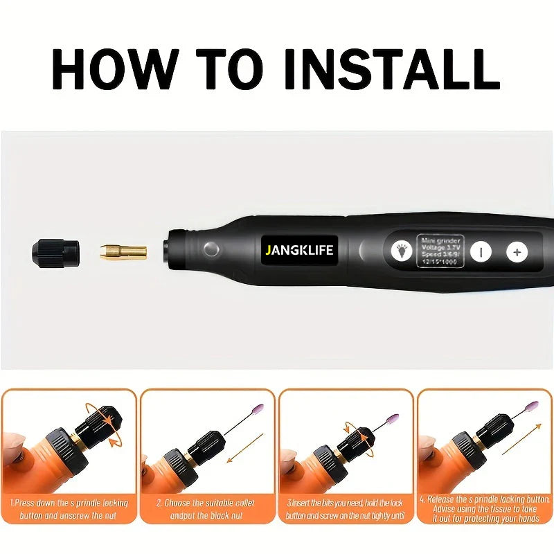 JANGKLIFE STRONG 210 Nail Drill