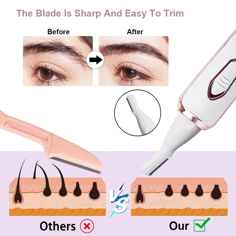 4-in-1 Women Electric Hair Remover