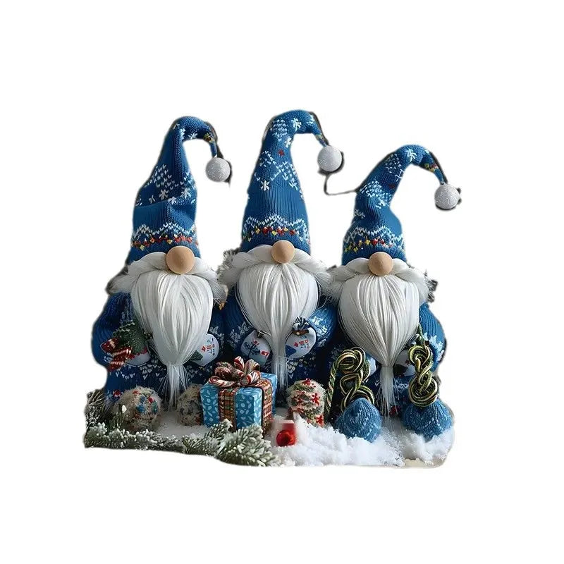 Festive Christmas Gnomes Decor
