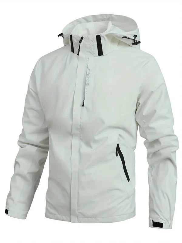 Men’s Waterproof Lightweight Rain Jacket