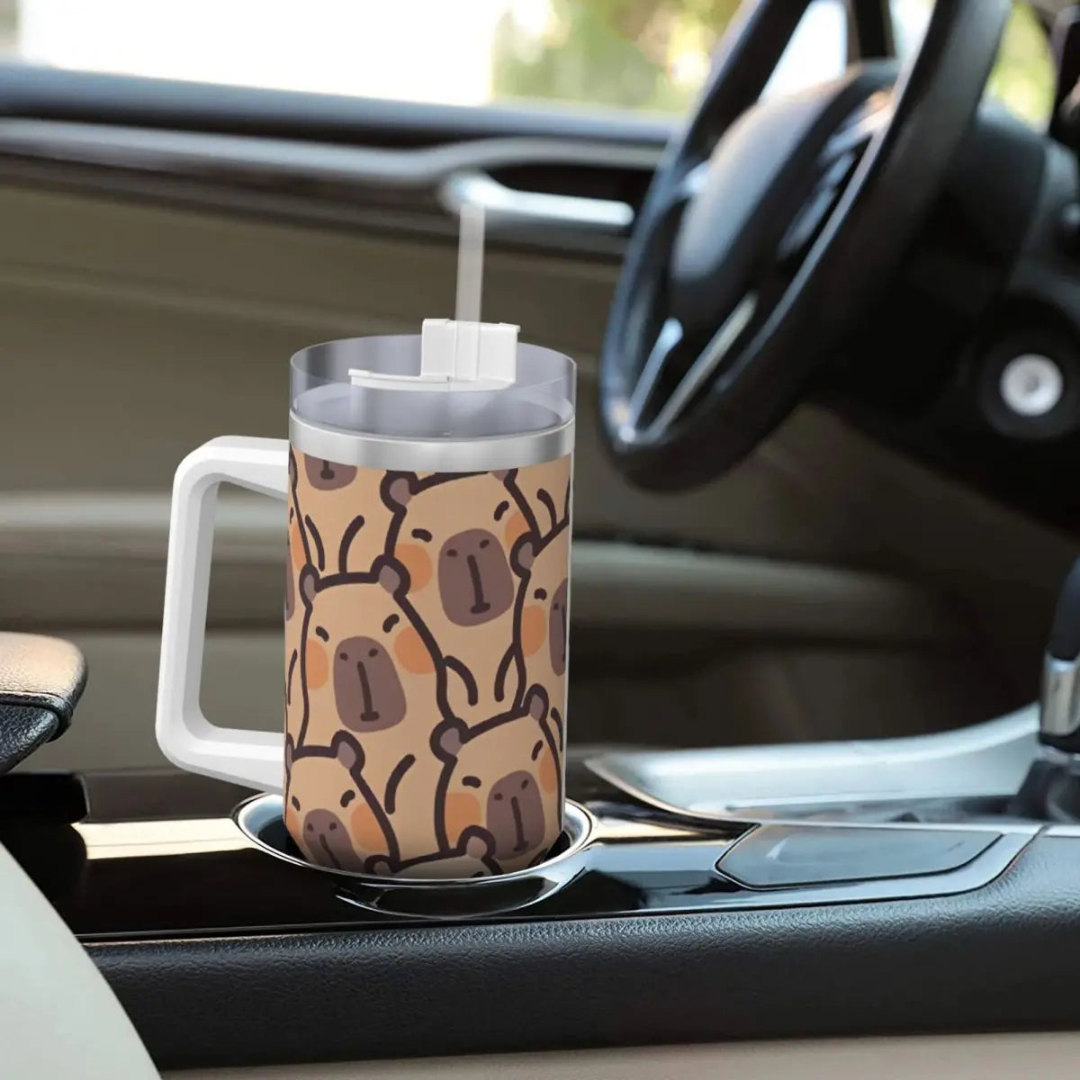 Capibara Nap Stainless Steel Tumbler