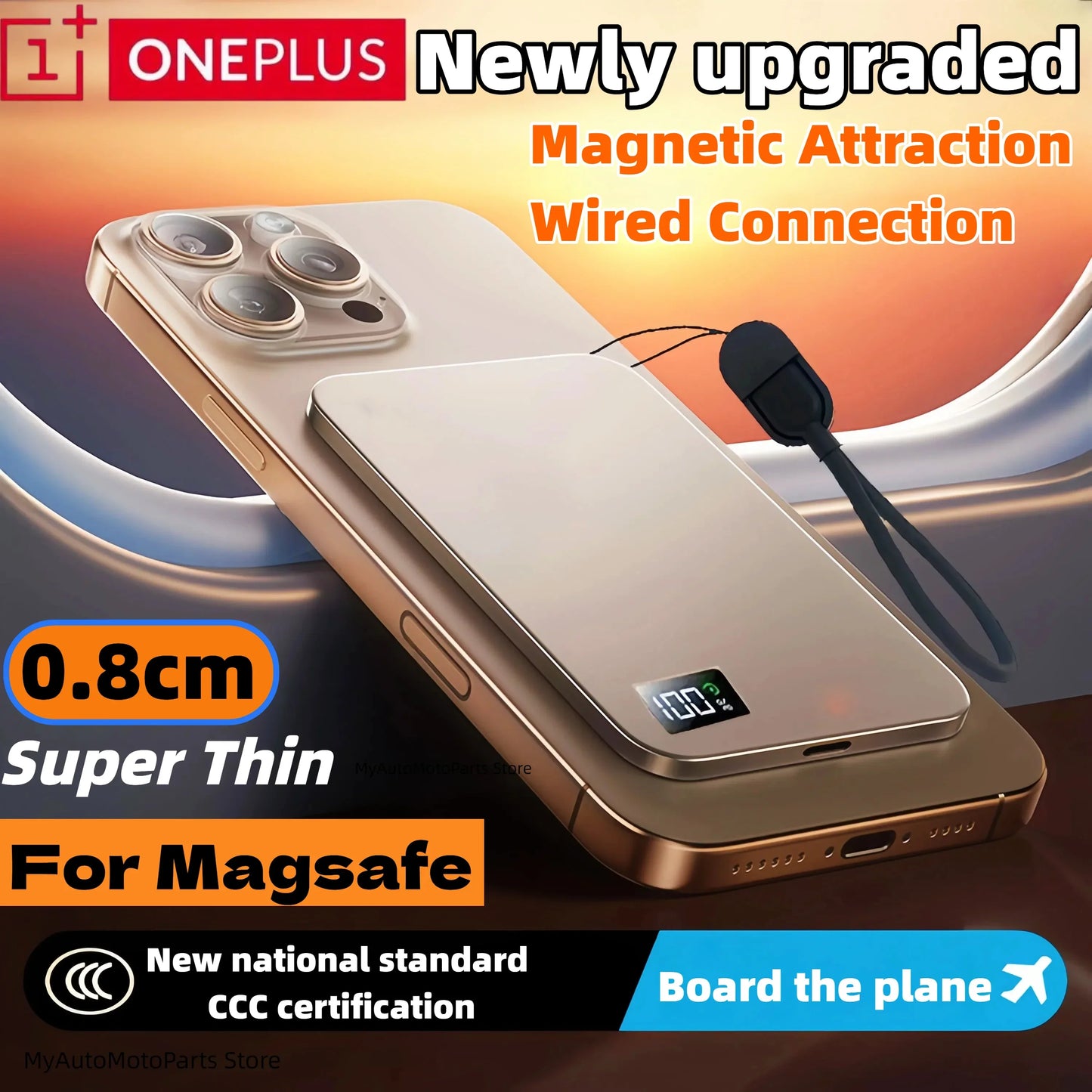 ONEPLUS 50000mAh Magnetic PowerBank