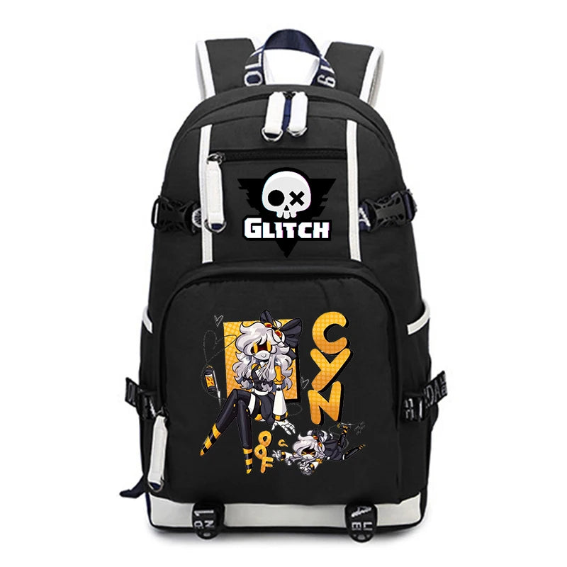 Anime Murder Drones Canvas Backpack