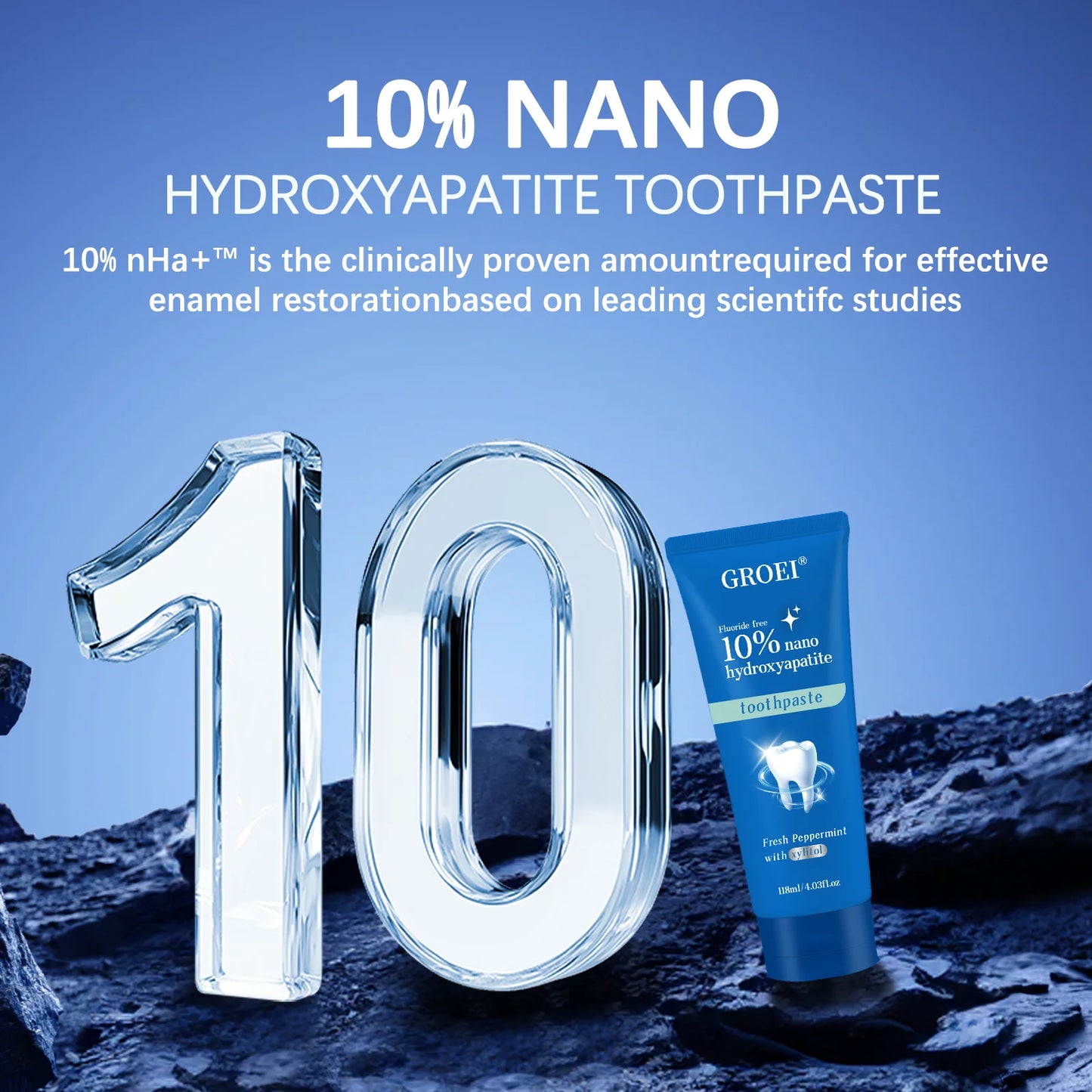 Hydroxyapatite Whitening Repair Toothpaste
