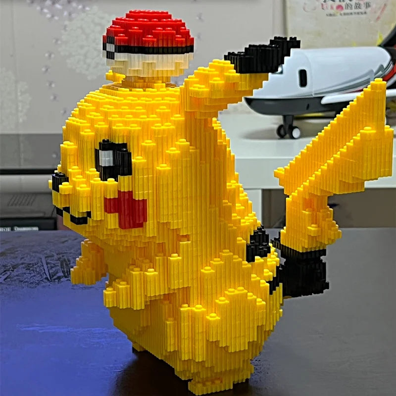 Pikachu Micro Building Blocks Set
