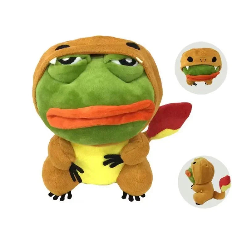 Pokemon Pikachu Frog Plush Toy