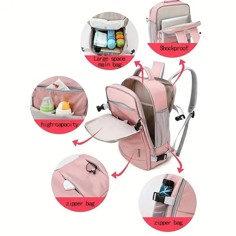 Large Multifunction Travel Backpack