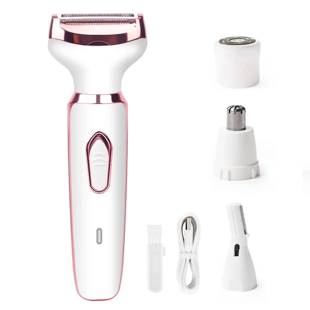 4-in-1 Women Electric Hair Remover