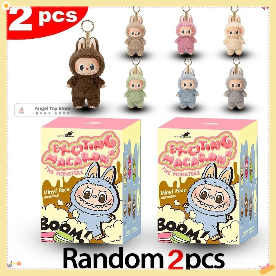 MINISO Kawaii Labubu Macaron Doll