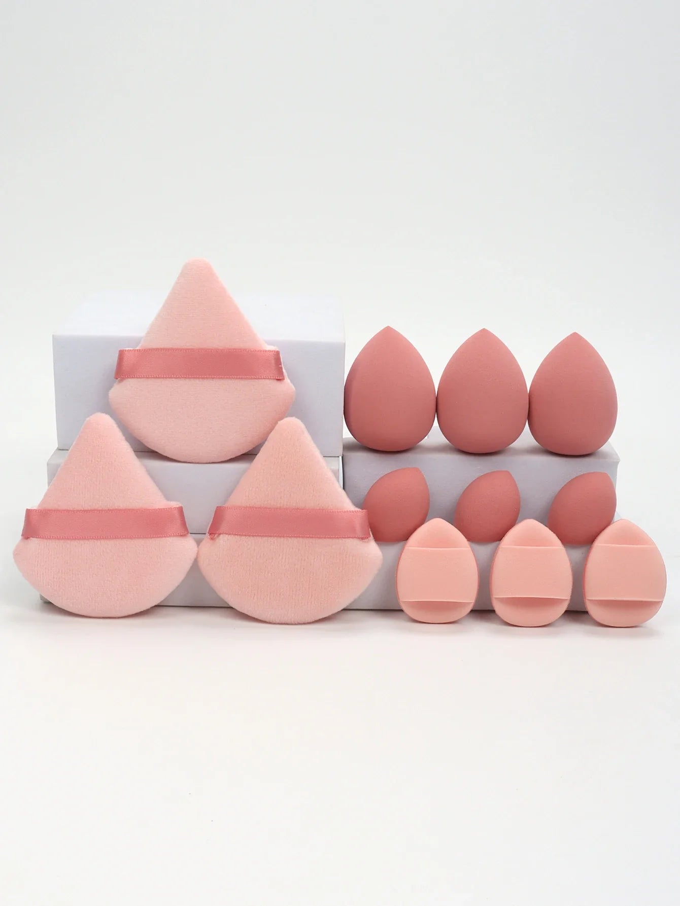 GlamEase 12-Piece Makeup Sponge Set