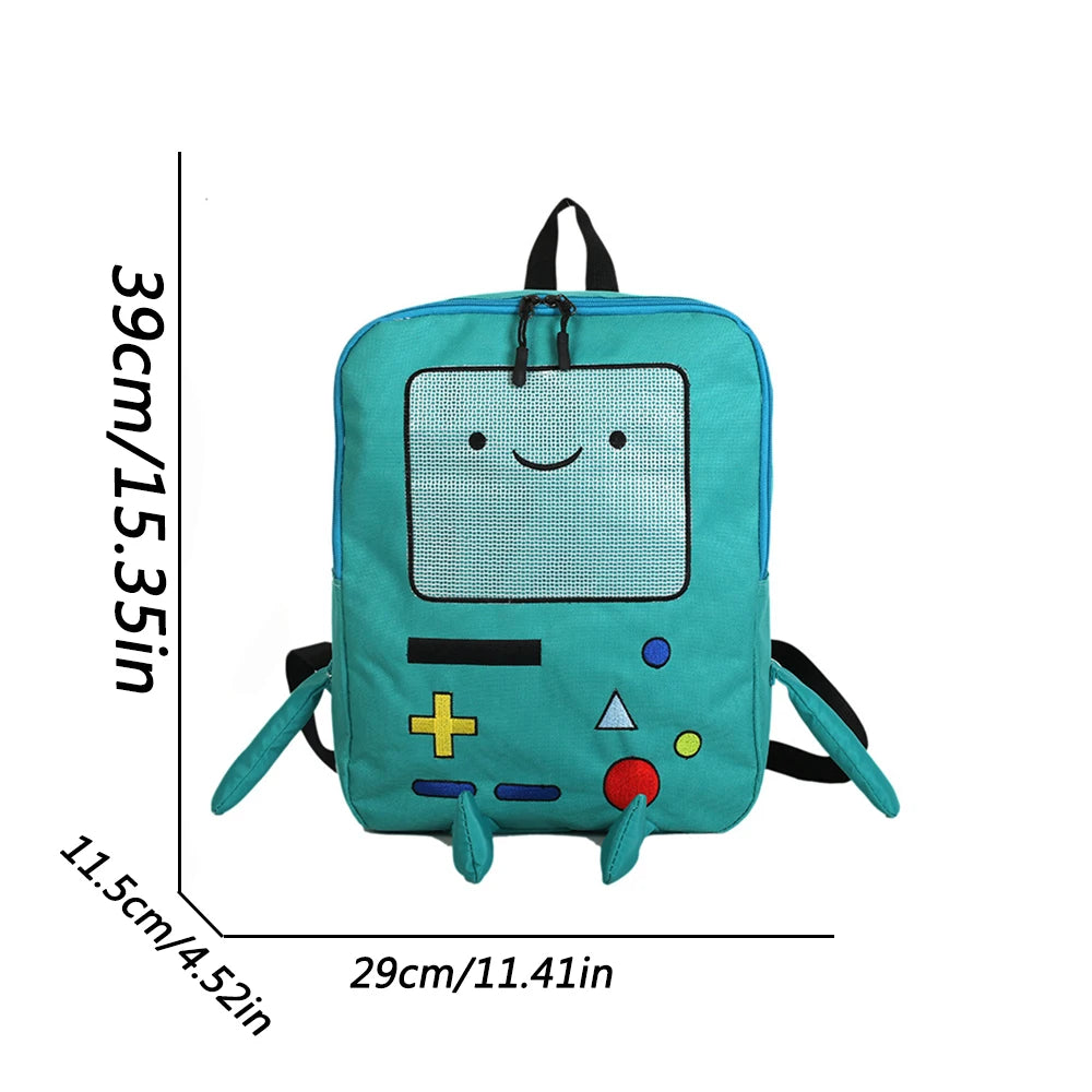 Cartoon Adventure Time Student Backpack