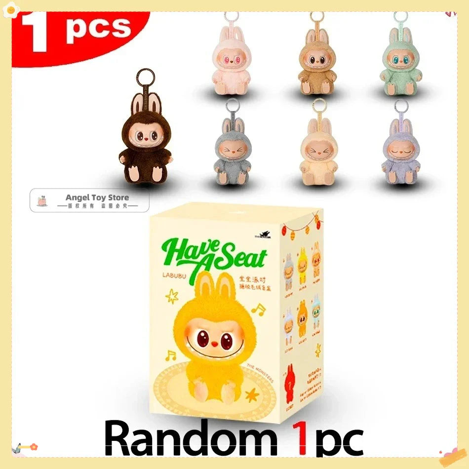 MINISO Kawaii Labubu Macaron Doll