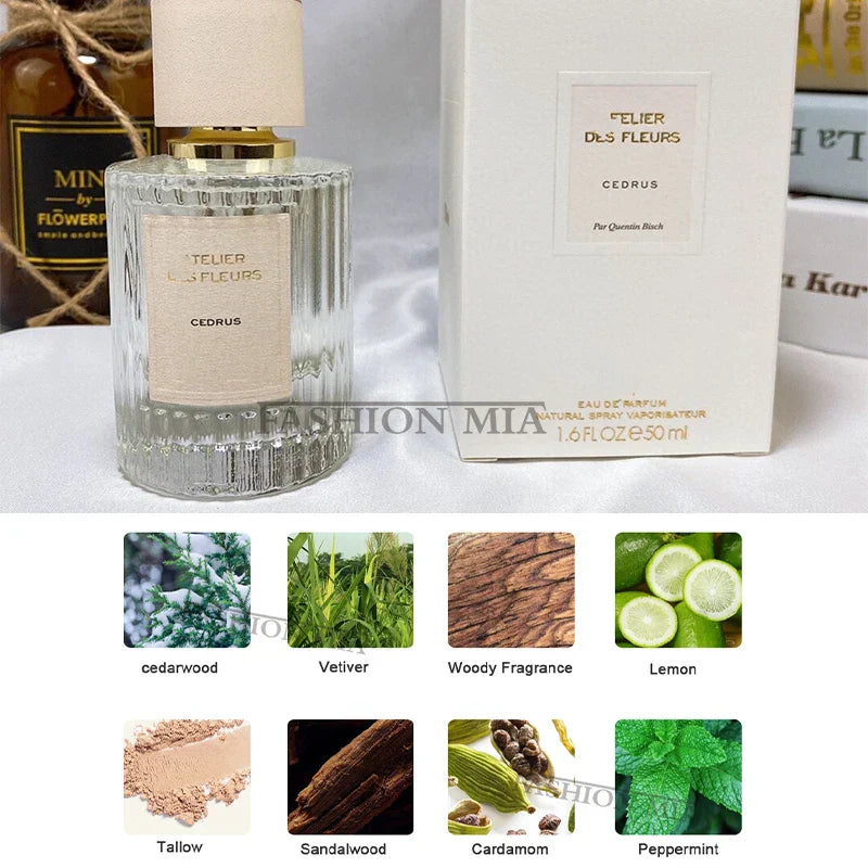 50ml Eau De Perfume – Woody Floral Scent