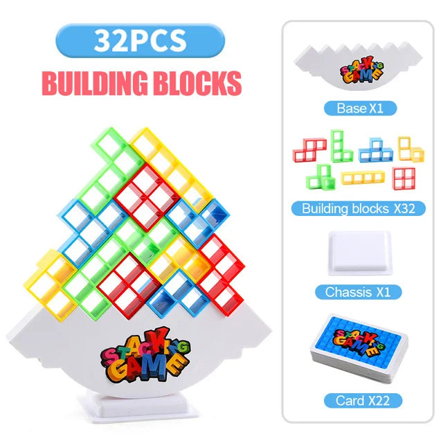 Balance Stacking Tower Block Game