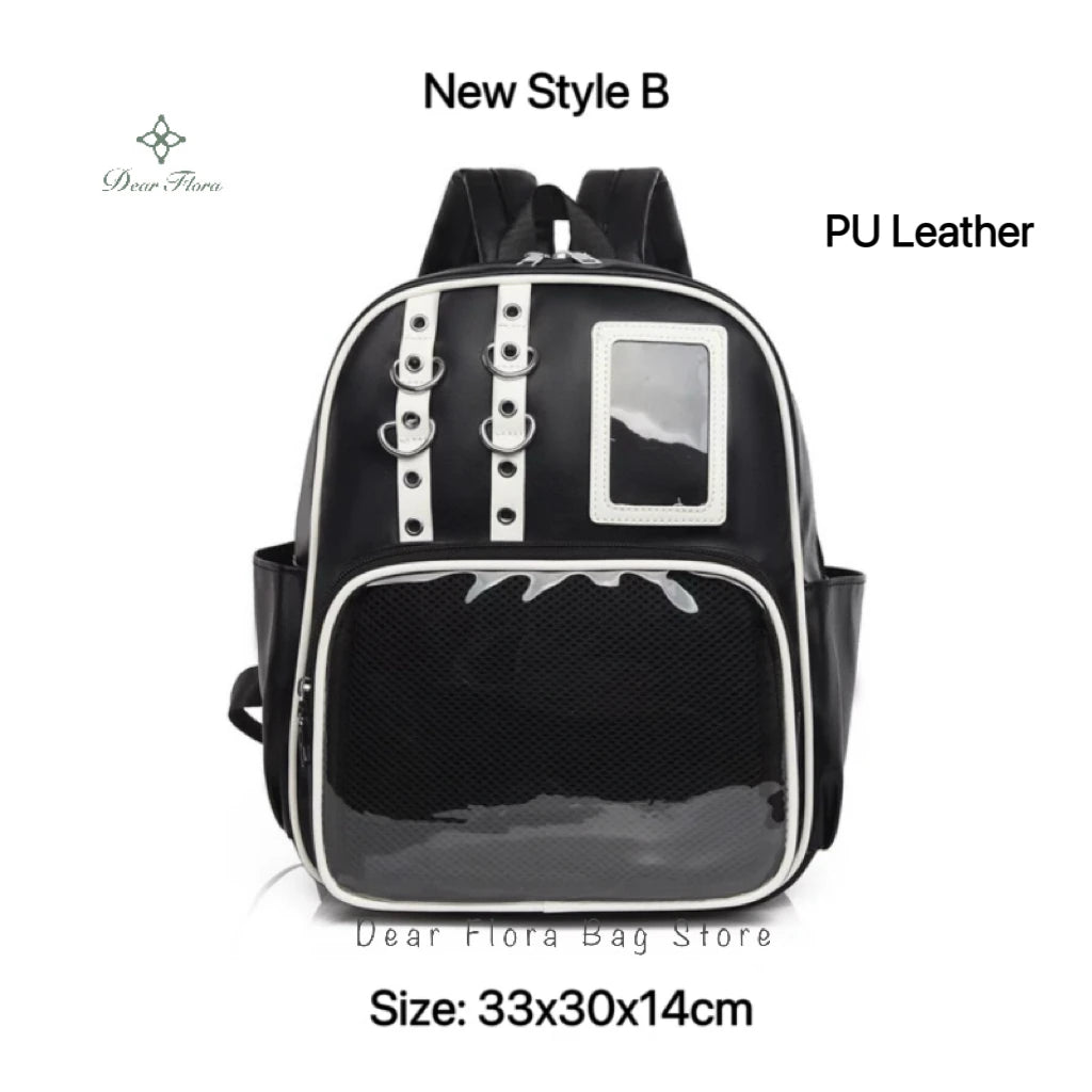 Stylish Transparent PVC Jelly Handbag