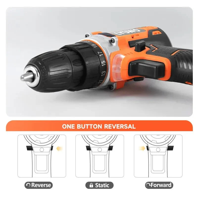 LYUWO 20V Cordless Electric Drill