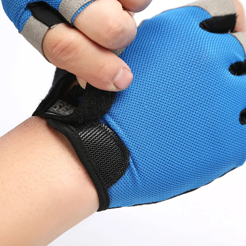 Fingerless Weightlifting Gym Gloves