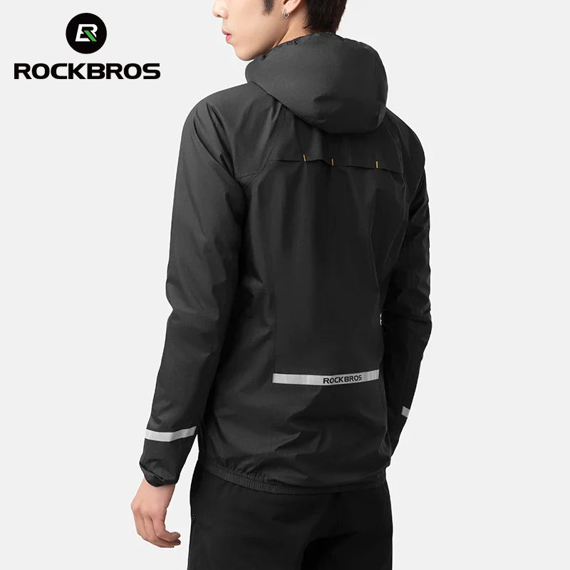 ROCKBROS Waterproof Cycling Rain Jacket