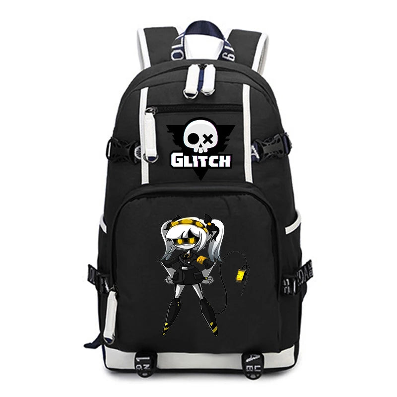 Anime Murder Drones Canvas Backpack