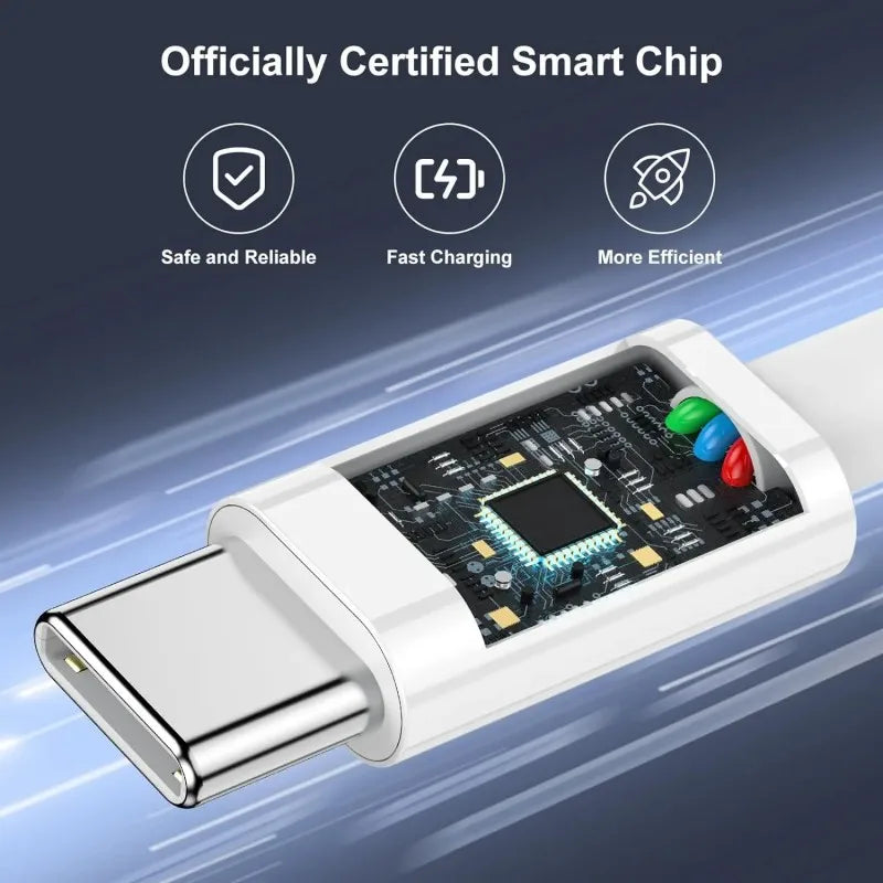 3PCS 100W USB C Cables