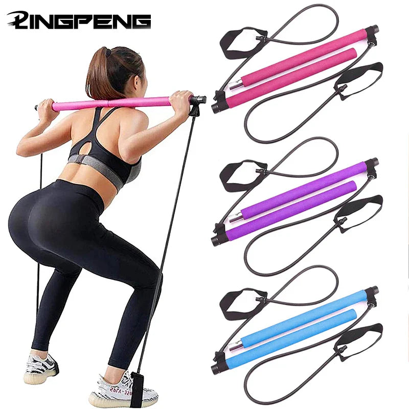 LINGPENG Multifunctional Pilates Fitness Bar