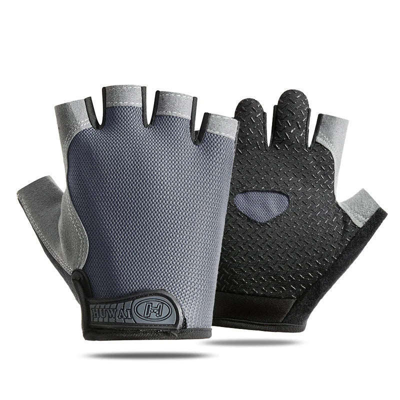 Fingerless Weightlifting Gym Gloves