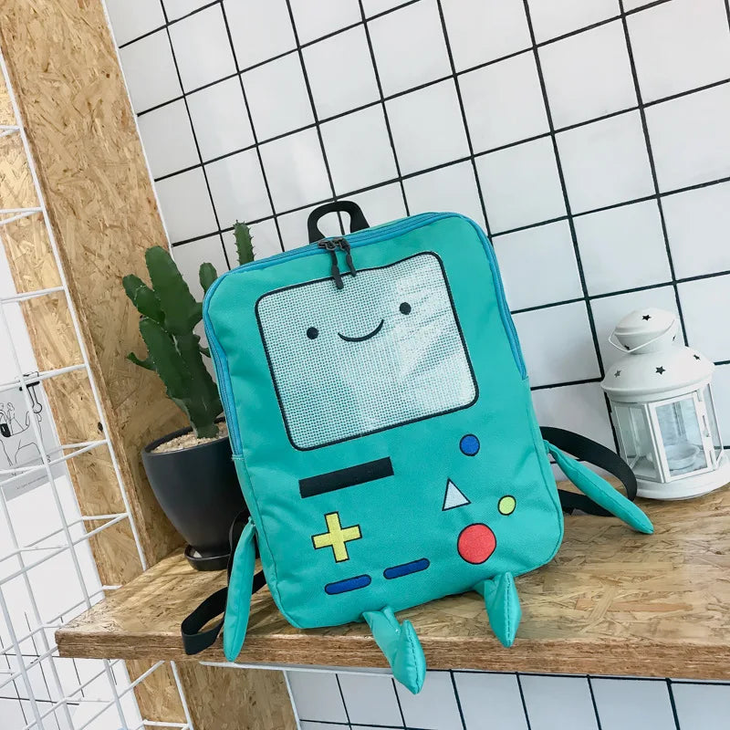 Cartoon Adventure Time Student Backpack