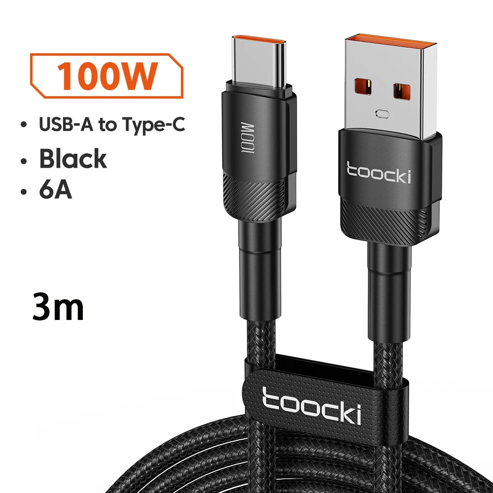 Toocki 100W Fast Charging Cable