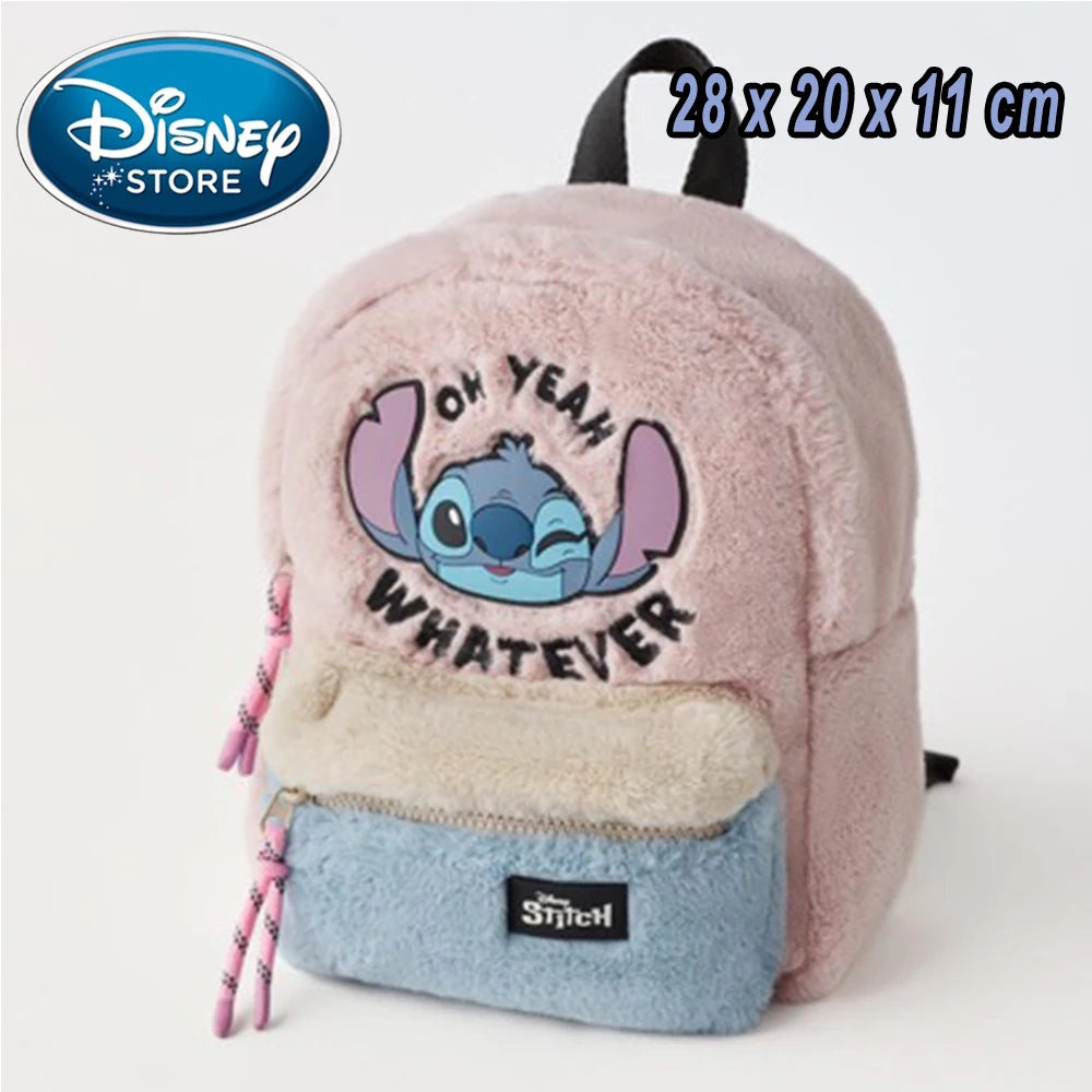 Disney Stitch Plush Student Backpack