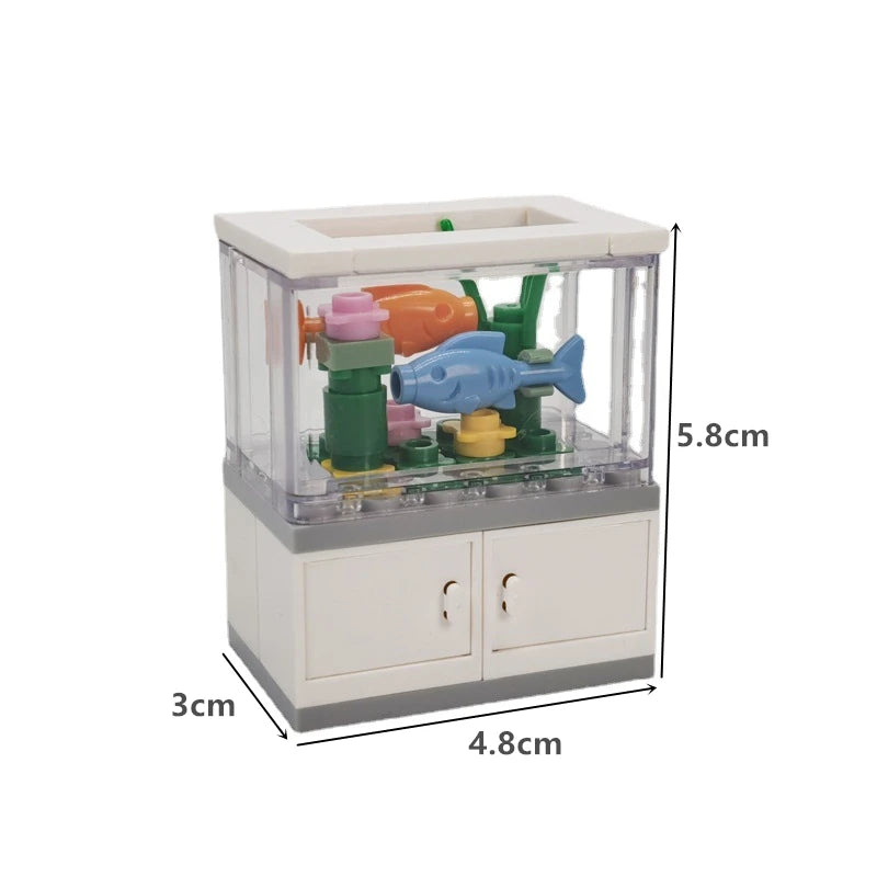 City Friends Fish Tank Blocks