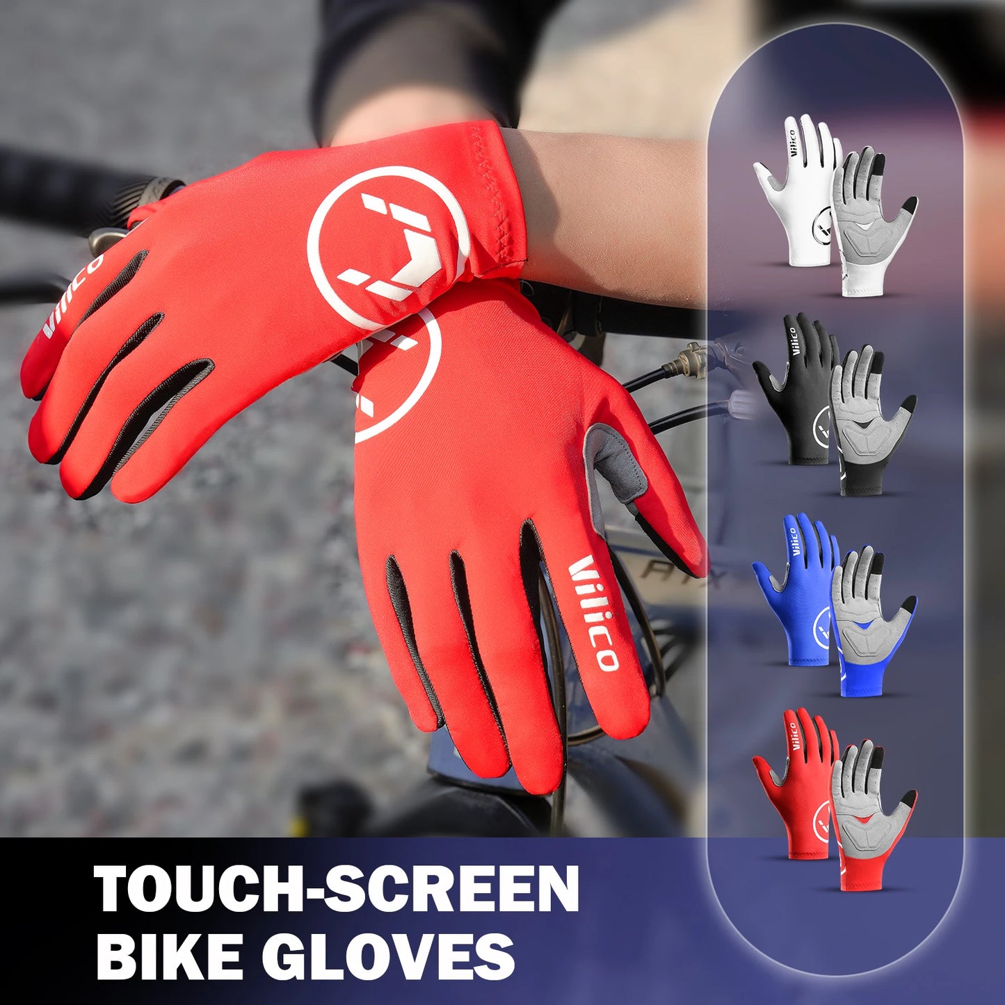 Touch Screen Cycling Sports Gloves