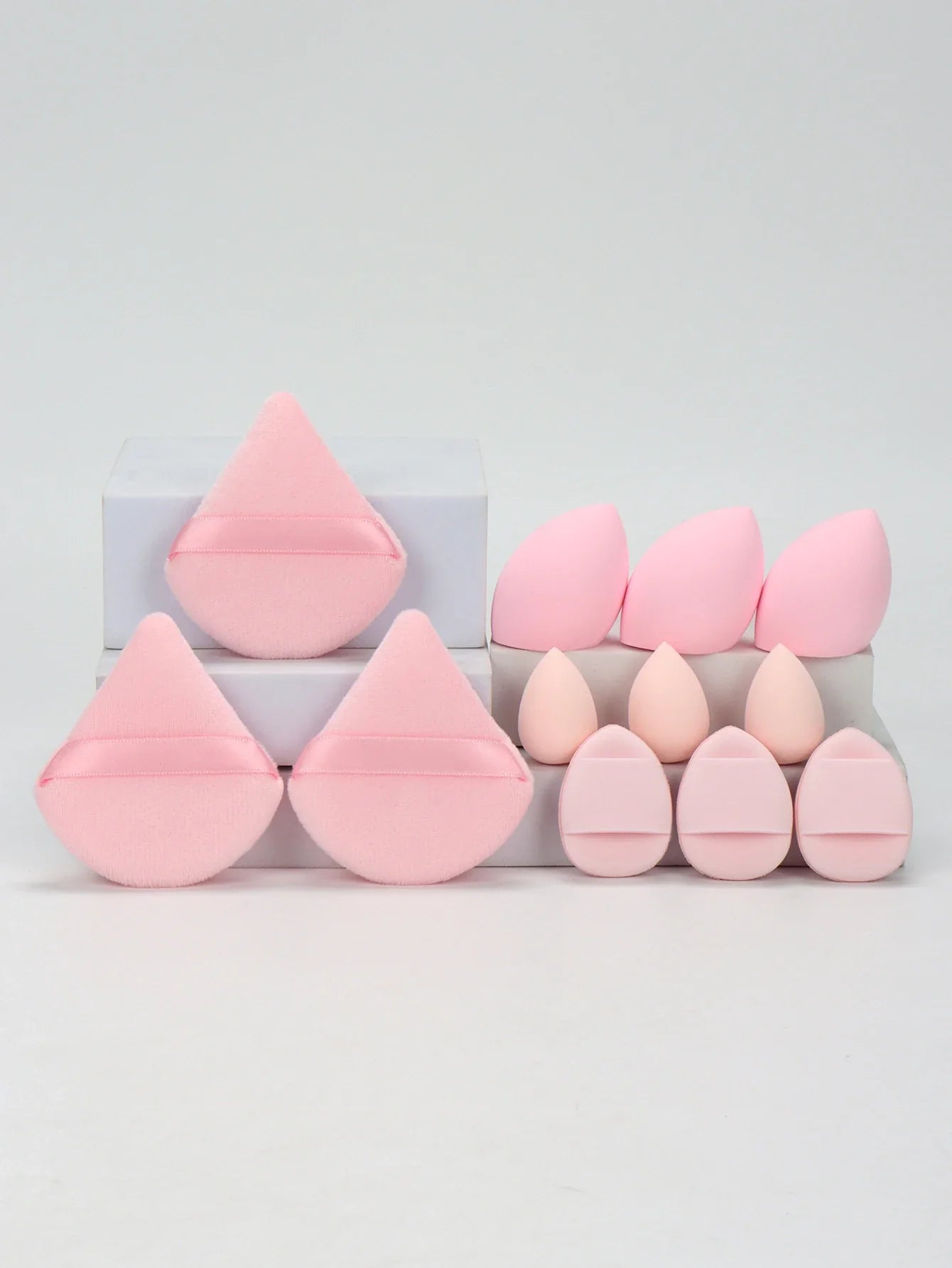 GlamEase 12-Piece Makeup Sponge Set