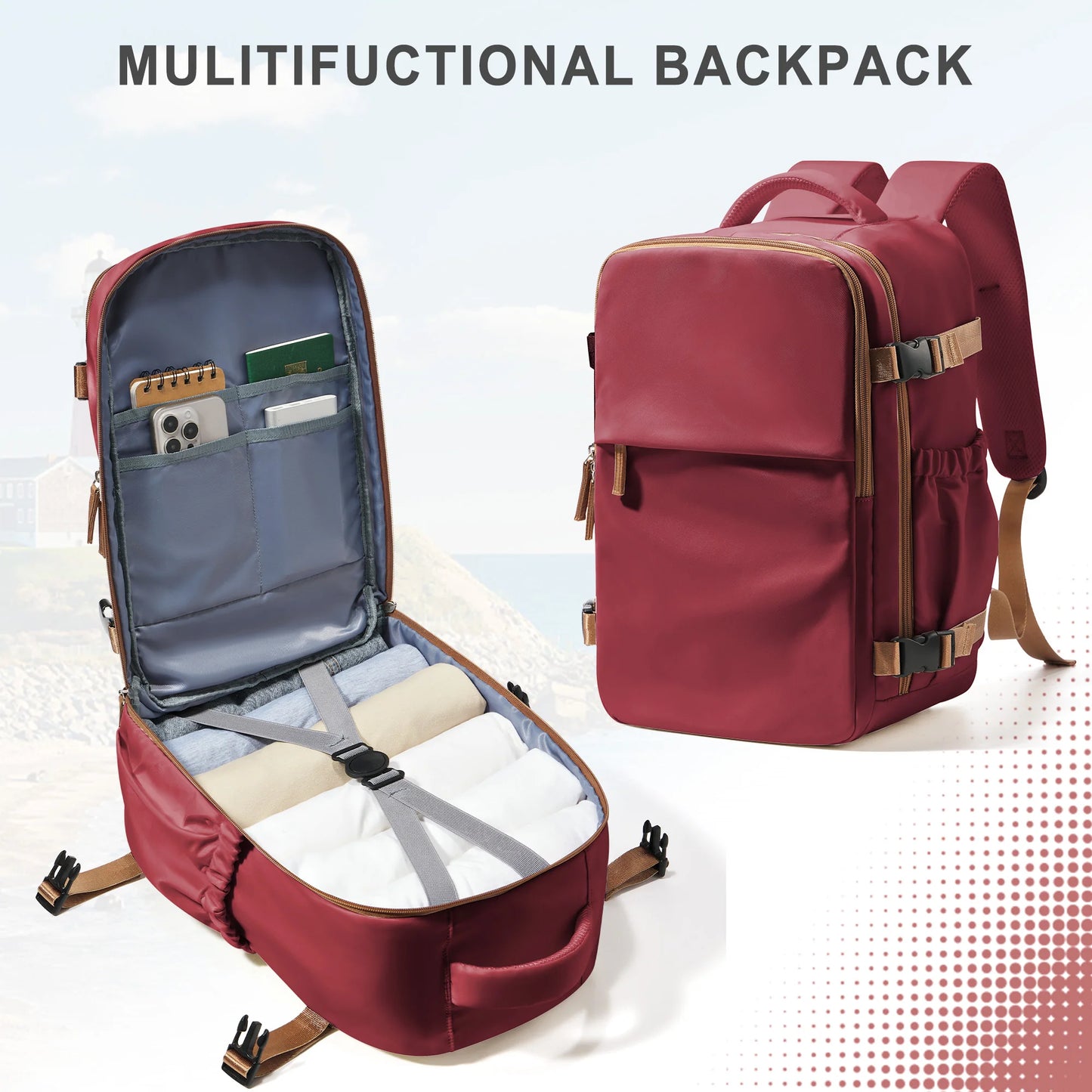 Cabin Travel Laptop Carry-On Backpack