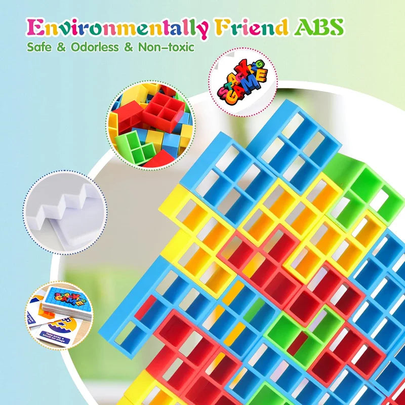 Balance Stacking Tower Block Game