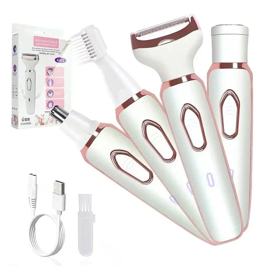 4-in-1 Women Electric Epilator