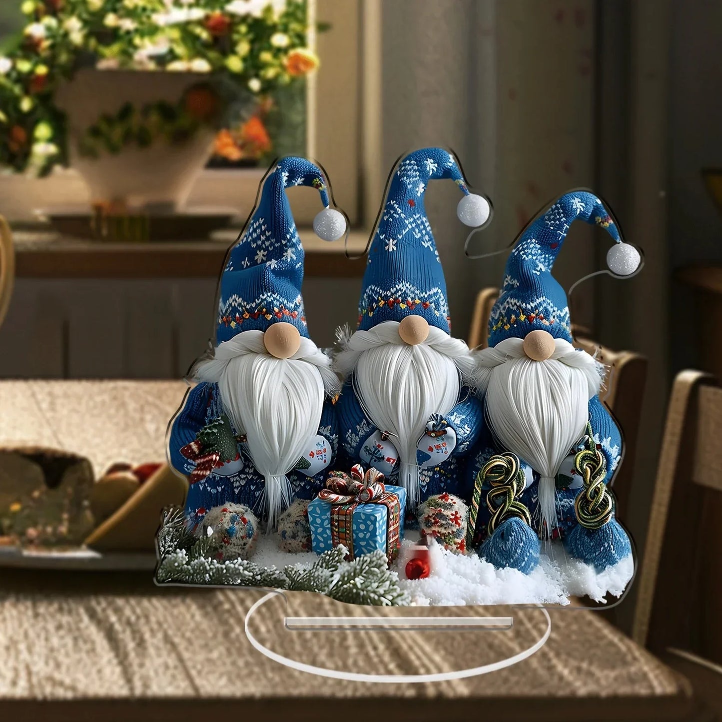 Festive Christmas Gnomes Decor