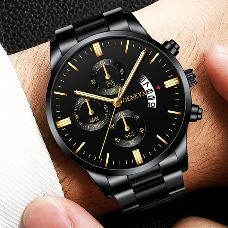 2PCS Men’s Business Watches