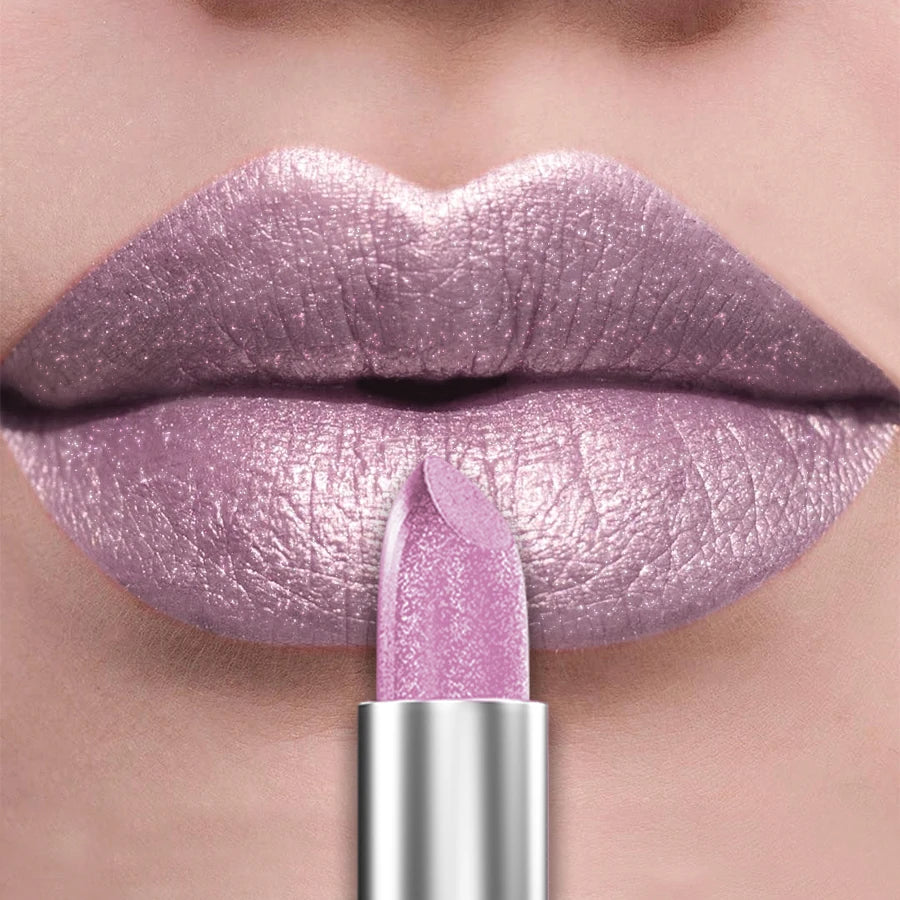 21 Colors Glitter Metallic Lipstick