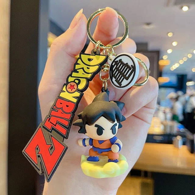Dragon Ball Anime Keychain Set