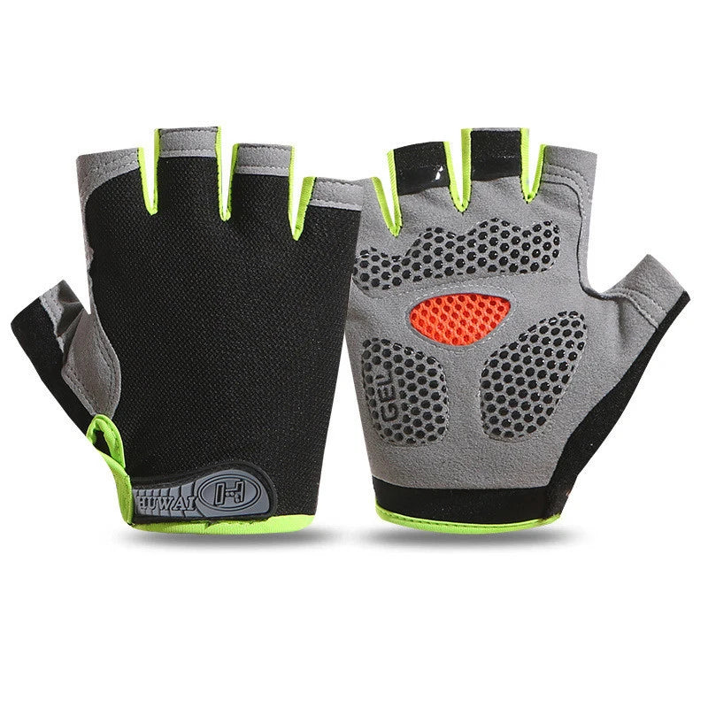 Fingerless Weightlifting Gym Gloves